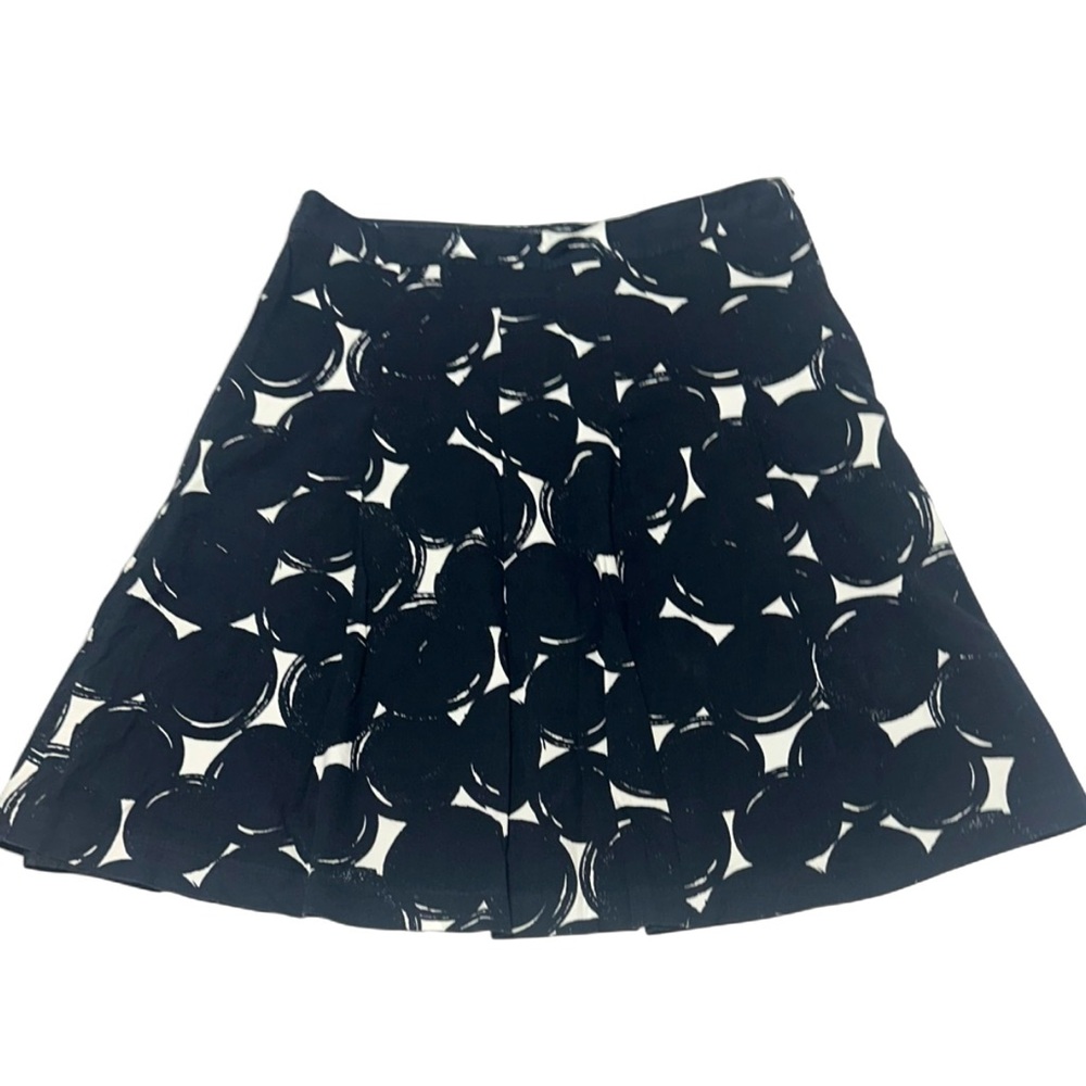 H&M Black & White Polka Dot Flared Skirt – Size 14 BNWOT